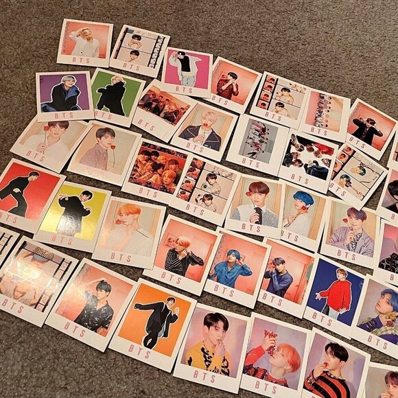 BTS Photo Lomo Cards Set for Bedroom Wall - Picture 9 of 10